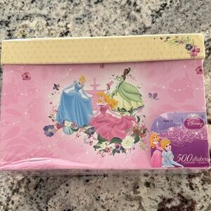 Disney Princess Sticker Collection - Pink and Yellow